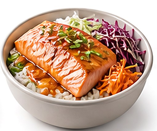 宴会级照烧三文鱼 Glazed salmon signature dish
